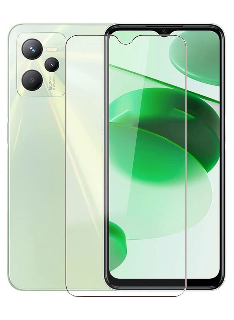 Temperd Glass Protector For Realme C35 Clear - Image 2