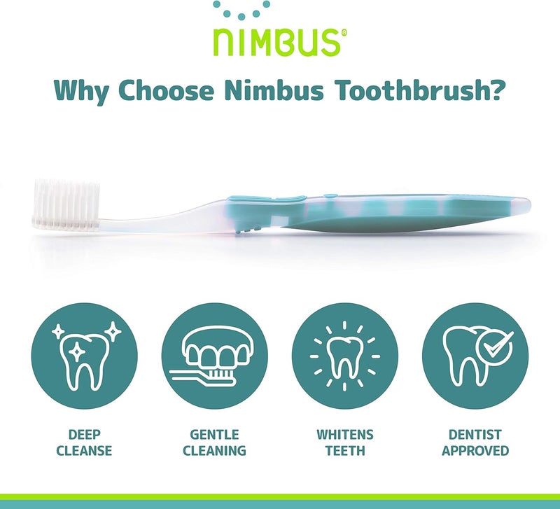 Nimbus Microfine Toothbrush - Regular Pack of 10 with Assorted Colors - Image 4