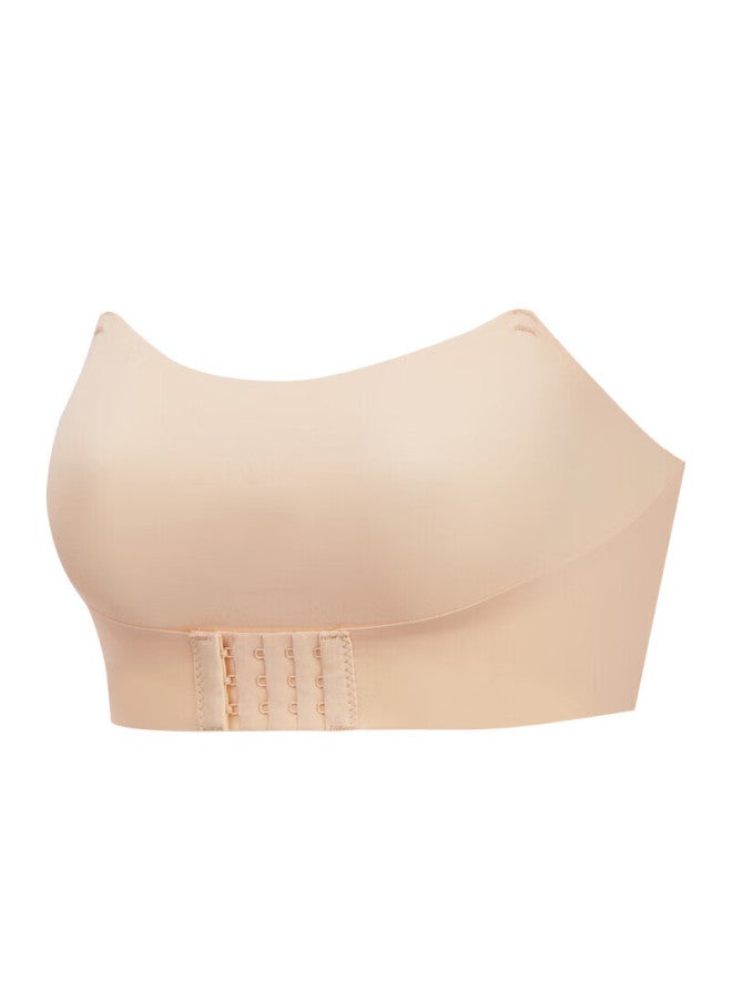 Modal Push-up Bra For Small Chest, Strapless, Anti-slip, Bandeau, Anti-exposure, Seamless, Backless Bra, Foundation Liquid Skin Color - Image 4
