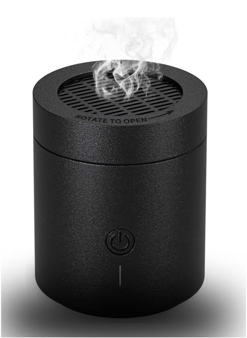 JAJEEK Electronic Rechargeable Bakhoor Burner BK-108 – USB Rechargeable Electric Incense Burner with Long Battery Life | Portable Arab Bakhoor Diffuser for Home, Office, and Car | Muslim Aroma Incense Holder for Relaxation & Ambiance - Image 1