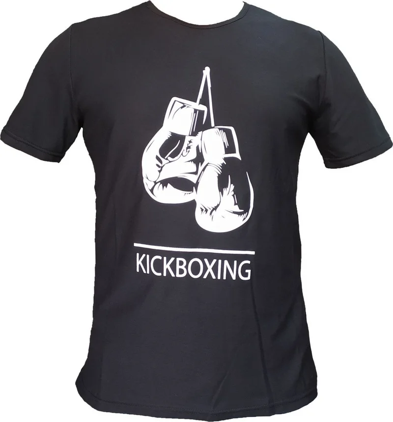 By Leon 1982 Gloves Kickboxing T-Shirt Black BYL1101BK