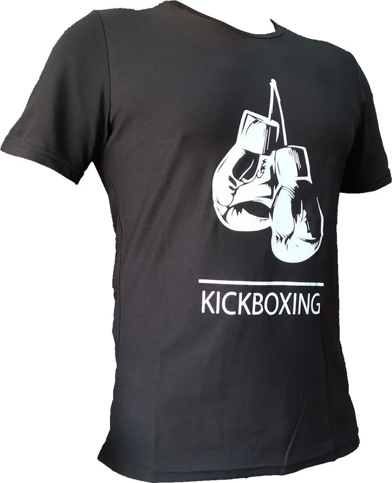By Leon 1982 Gloves Kickboxing T-Shirt Black BYL1101BK