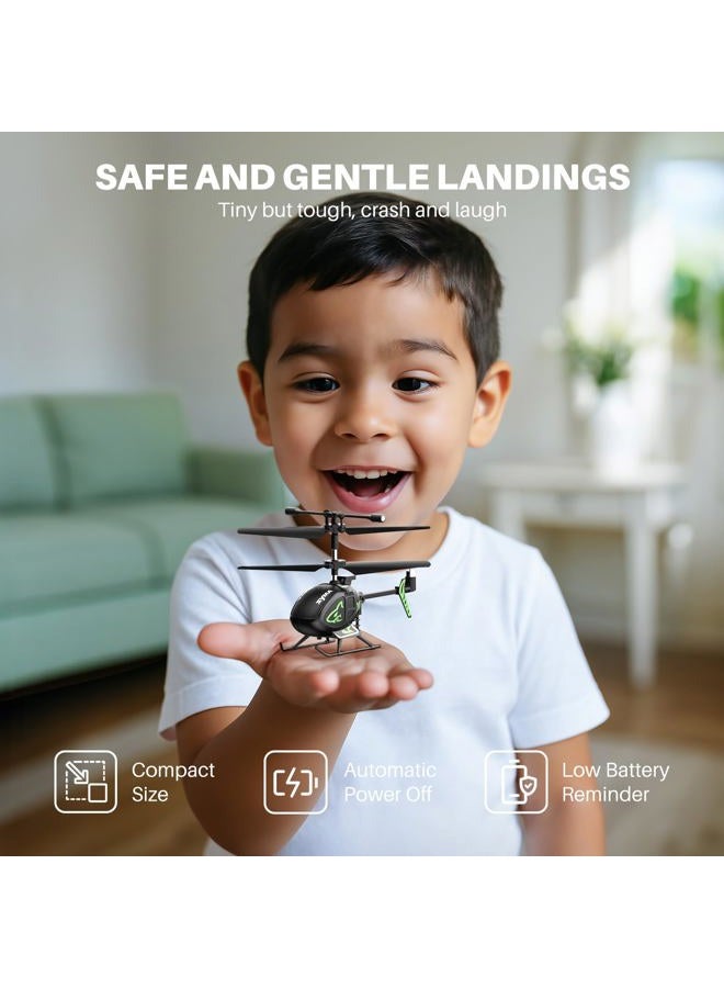 SYMA S100 Mini RC Helicopter with Gyro Stabilizer, Altitude Hold, 3.5 Channel, 5-7 Min Flight Time, Remote Control Helicopter Toy for Boys and Girls - Image 3