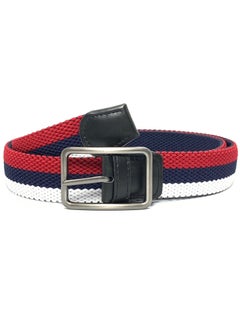 Classic Milano Classic Milano® Braided Canvas Woven Elastic Stretch Belt for Men/Women/Junior with Multicolored Belt men Enclosed in an Elegant Gift Box by Milano Leather  - Image 3