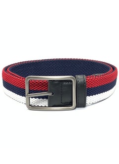 Classic Milano Classic Milano® Braided Canvas Woven Elastic Stretch Belt for Men/Women/Junior with Multicolored Belt men Enclosed in an Elegant Gift Box by Milano Leather  - Image 4