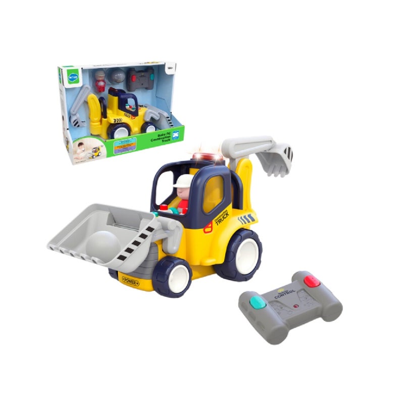 Hola - Baby Construction Truck With Remote Control - E13-419 - Image 1