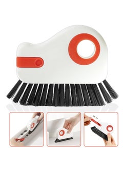 Excefore Crevice Cleaning Brush, 2 Pack Hard Bristle Crevice Cleaning Brush,Hand-held Crevice Cleaner Tools for All Corners and Gaps  - Image 1