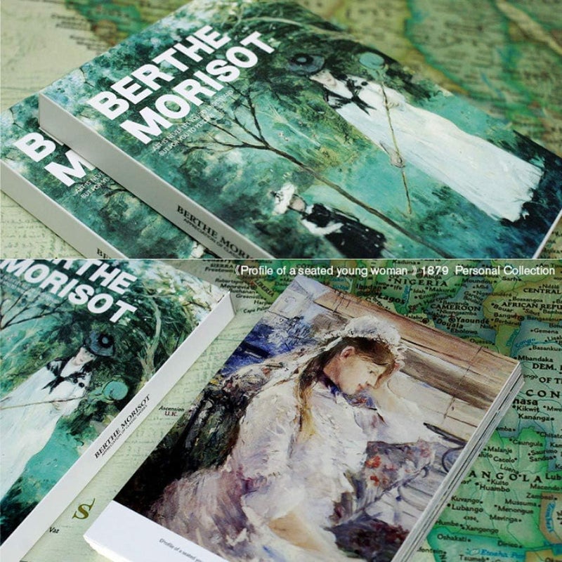 HOSTEESSCHOICE Beautiful Art Postcards set of 30 Berthe Morisot Post card variety pack Famous Painting Scenery,4 x 6 Inches - Image 2