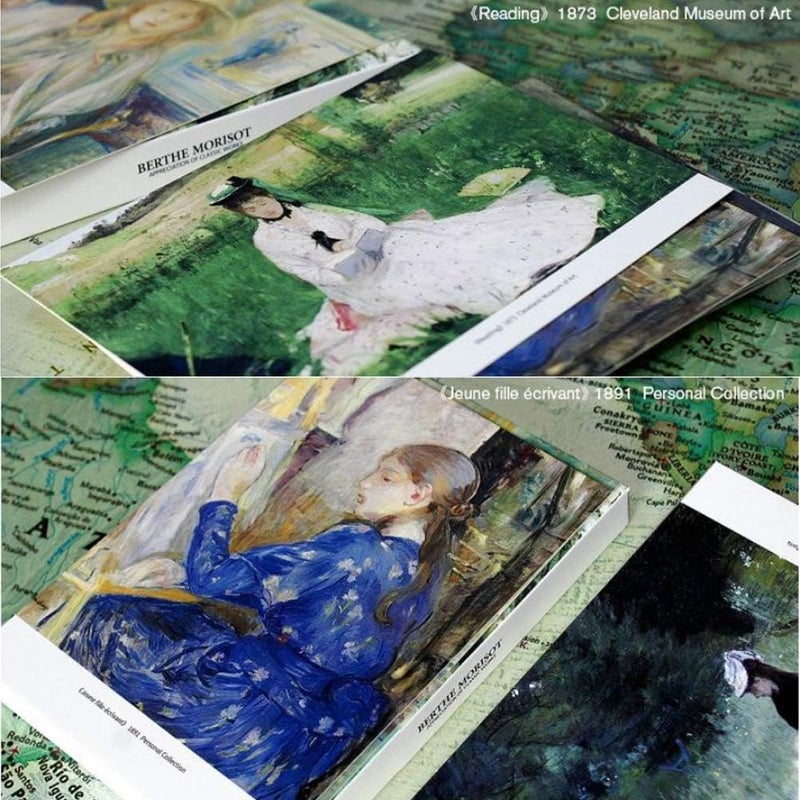 HOSTEESSCHOICE Beautiful Art Postcards set of 30 Berthe Morisot Post card variety pack Famous Painting Scenery,4 x 6 Inches - Image 5