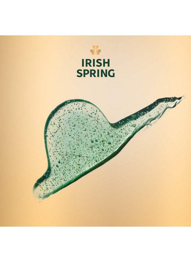Irish Spring Active Scrub Moisturizing Face And Body Wash 30 Oz Pump Bottle  - Image 4