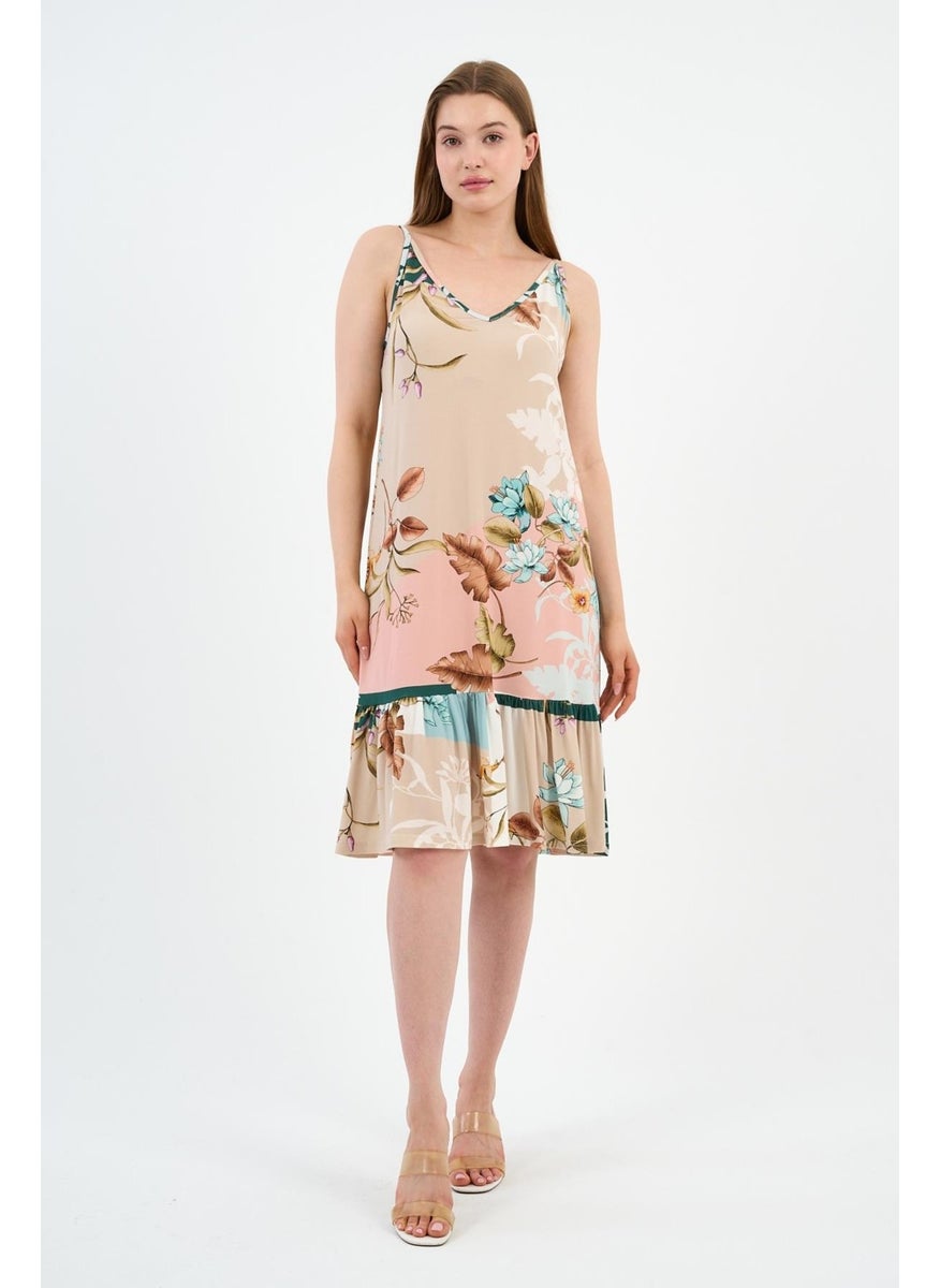 Alexander Gardi - Strapless Flounce Dress with Tie Detail (B24-425-01) - Image 1