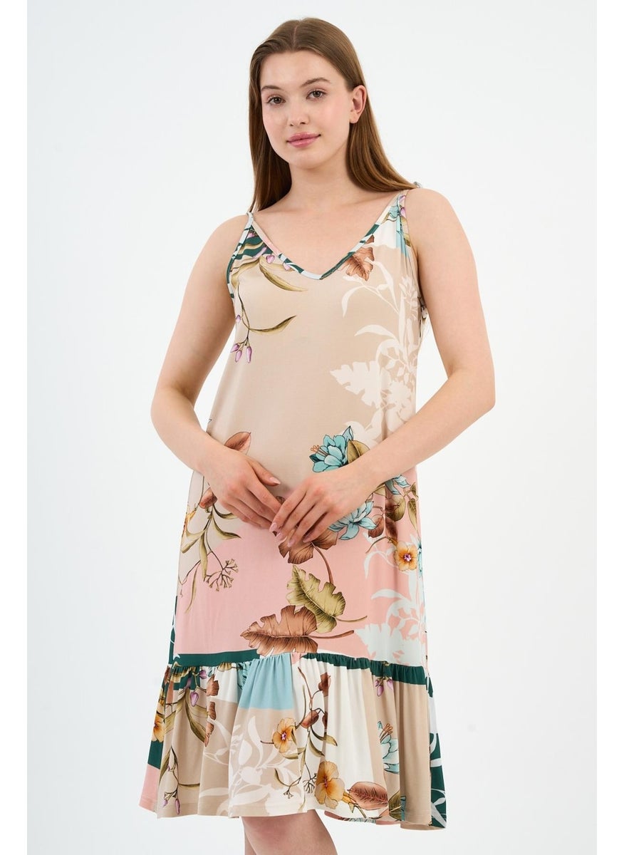 Alexander Gardi - Strapless Flounce Dress with Tie Detail (B24-425-01) - Image 1