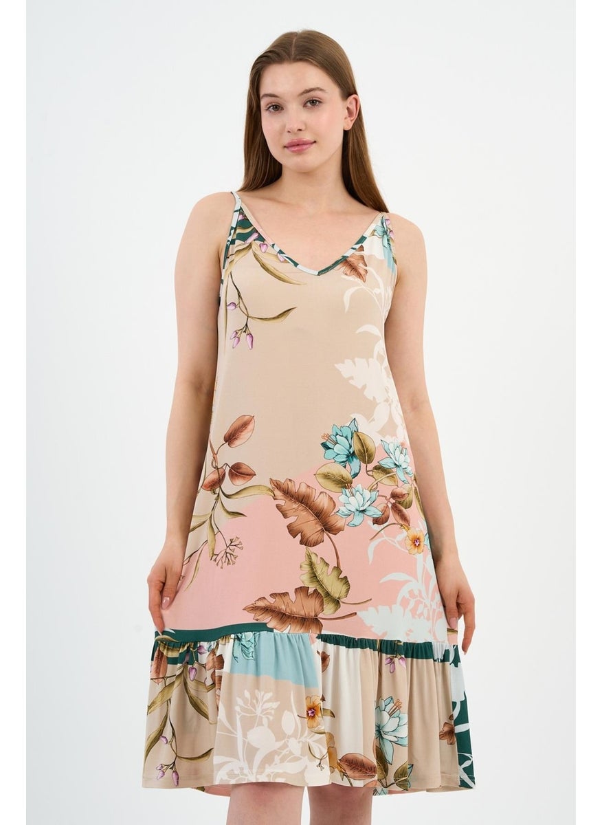Alexander Gardi - Strapless Flounce Dress with Tie Detail (B24-425-01) - Image 1
