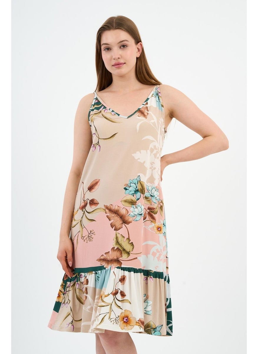 Alexander Gardi - Strapless Flounce Dress with Tie Detail (B24-425-01) - Image 1