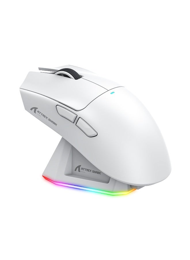 Attack Shark X11 Lightweight Gaming Mouse - Wireless Bluetooth Tri-Mode Rechargeable RGB Mouse - Image 1