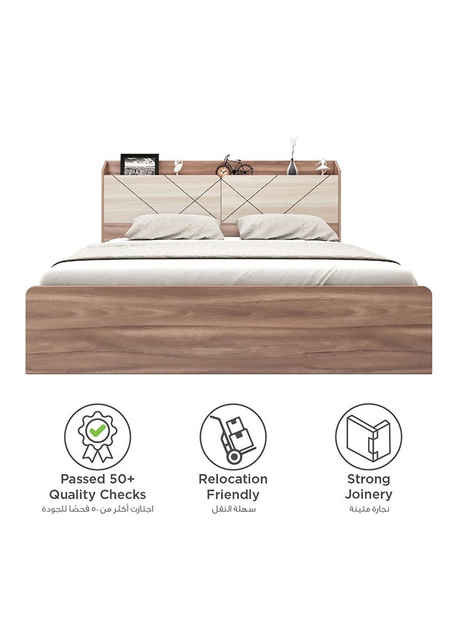 Home Box - 5Piece Brixton Headboard Storage King Bedroom Set 217 x 110 x 191 cm - Image 1