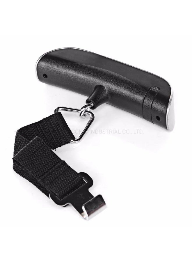 Portable Digital Luggage Scale - 50kg/110lb High Precision Suitcase Weight Scale with Backlit LCD Display, Auto-Lock, Overload Alert & Travel Hanging Strap - Image 2