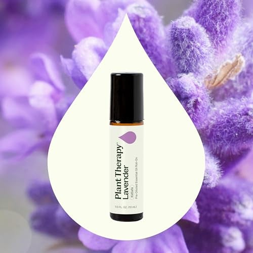 Plant Therapy Lavender Essential Oil 100% Pure, Pre-Diluted Roll-On, Natural Aromatherapy, Therapeutic Grade 10 mL (1/3 oz) - Image 3