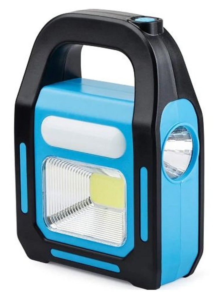 Generic Solar-Powered light Trio the lamp's eco-friendly features and unique light pattern.  - Image 1