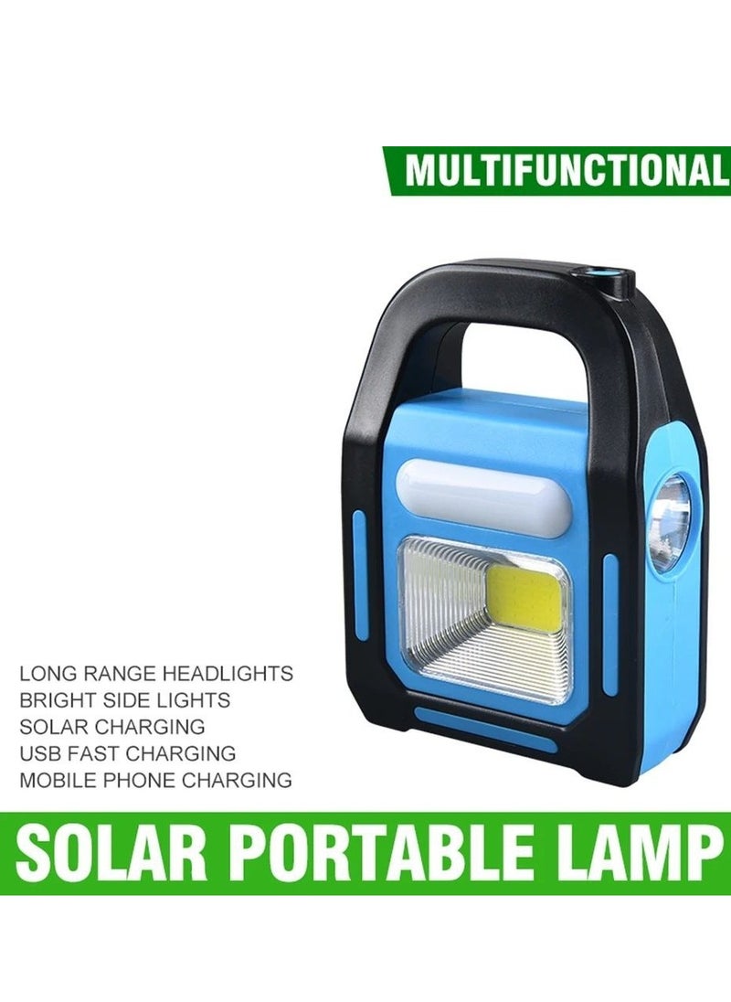 Generic Solar-Powered light Trio the lamp's eco-friendly features and unique light pattern.  - Image 4