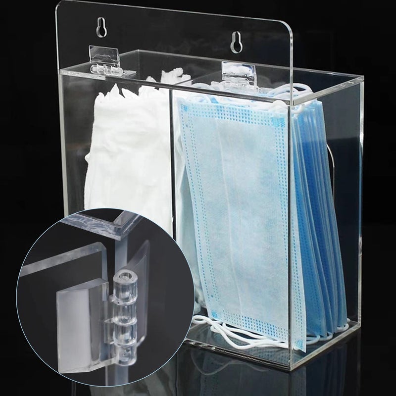 Sliverdew 12 Pcs Acrylic Small Hinges - Self Adhesive Clear Plastic Transparent Continuous Hinge Tools for Cabinet Drawer Furniture DIY Display Stand 35x25 mm - Image 5