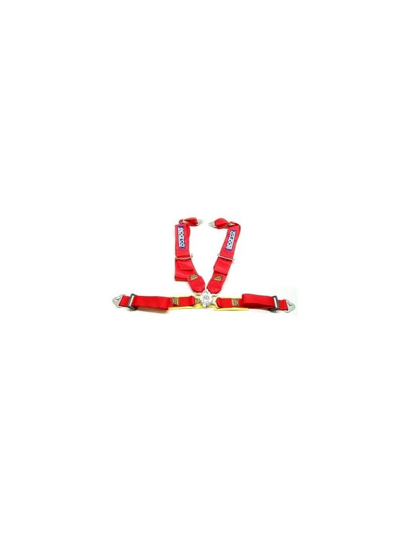 SPARCO RACING SEAT BELT RED (4-piont) - Image 2