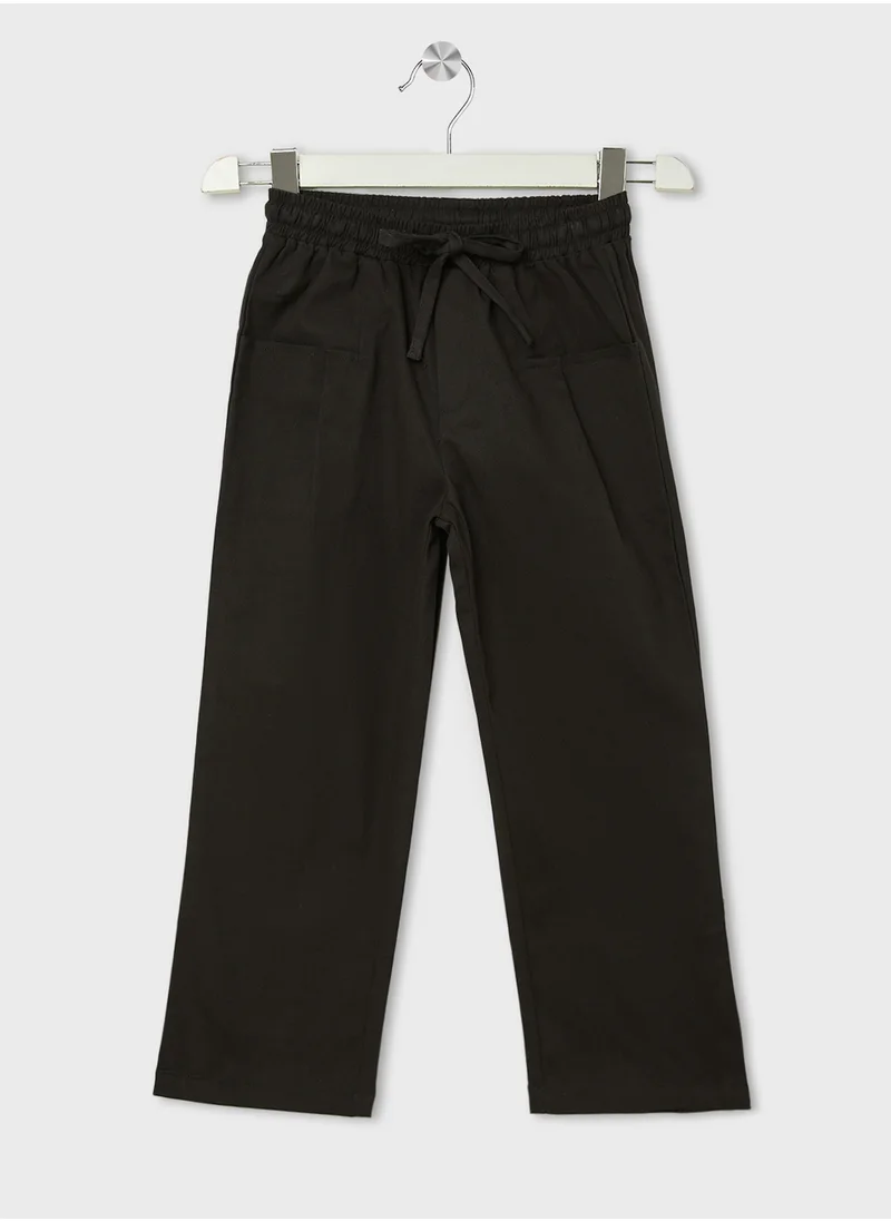 Ripples Girls Twill Trousers