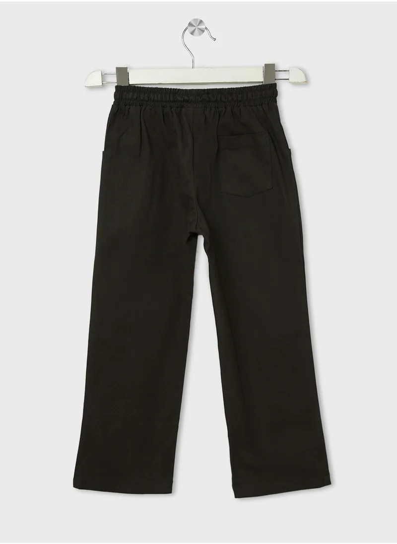 Ripples Girls Twill Trousers