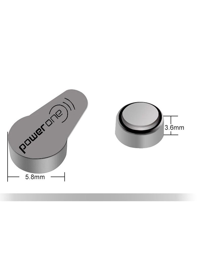 Power One 1.45V Original High Level Hearing Aid Batteries P10 Pack Of 30 Pieces  - Image 3