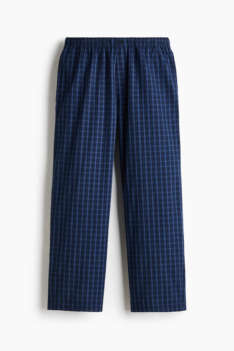 H&M  Poplin pyjama shirt and bottoms for Men | Best Price UAE
