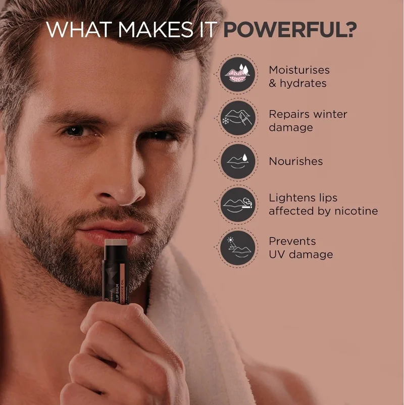 The Man Company  The Man Company Dazzle Me Up Duo | Under Eye Gel with Caffeine & Lip Lightening Balm with Vitamin E | Treatment for Dark Circles, Puffy Eyes & Dark Lips | 2-in-1 Grooming Kit for Men for Men | Best Price UAE