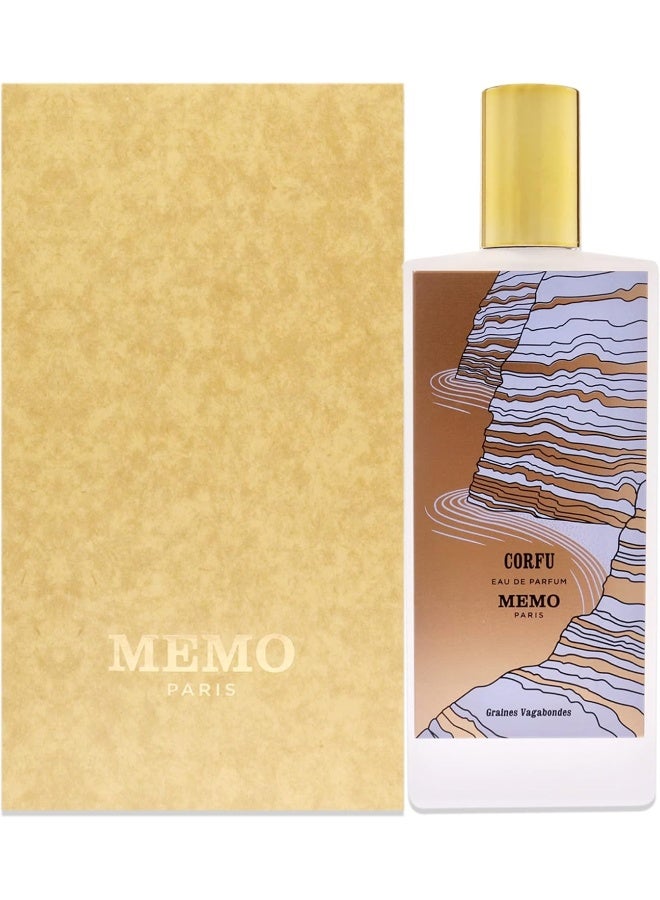 Memo Paris Corfu Unisex Eau De Parfum Spray 2.53 Oz - Image 1