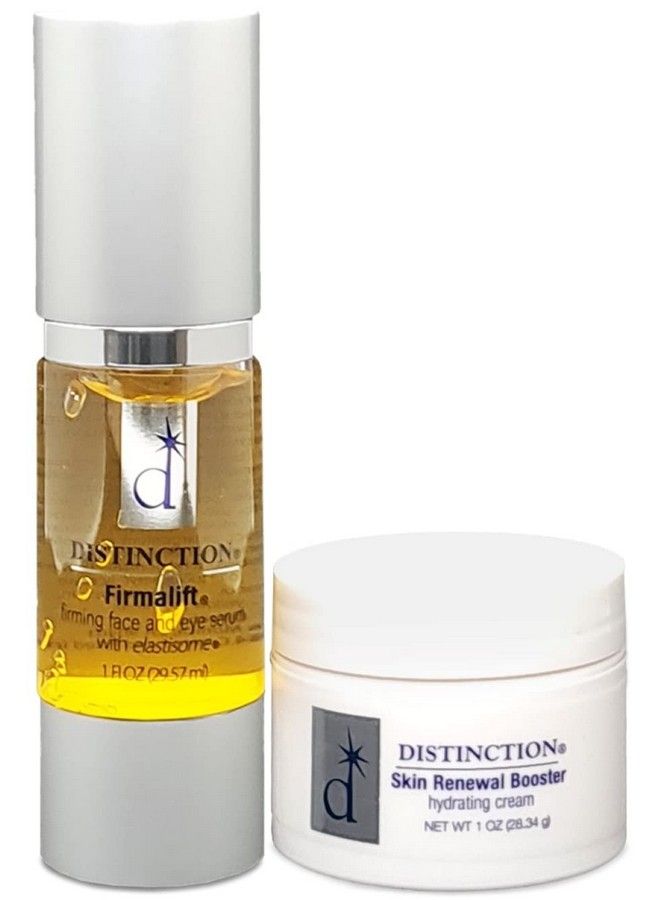 Distinction Firmalift And Renewal Booster Anti Aging Serum Lotion Cream And Moisturizer | Helps Reduce The Appearance Of Fine Lines And Wrinkles Soothes  - Image 1