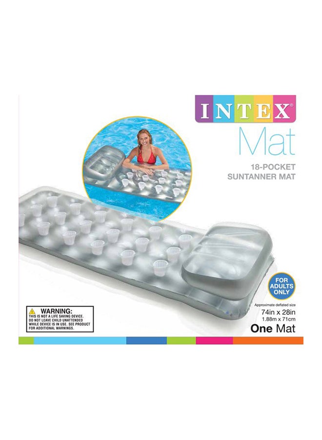 INTEX Coil-Beam Inflatable Air Mattress - Image 1