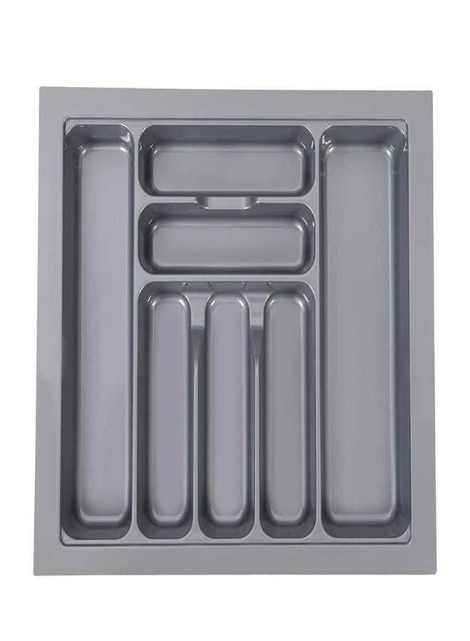 RAB PVC Cutlery tray for Kitchen Drawer/Cosmetic Stationary Storage Organizer for Modular Kitchen Basket(Code:-PVC Cutlery, Size:- 21"X 20", 600MM, Pack of 1 PCS) - Image 1