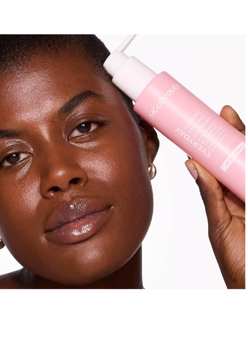 MCoBeauty - Everyday Gentle Foaming Cleanser - Lightweight Face Wash with Soothing Botanicals - Removes Makeup, Dirt and Impurities - Vegan, Cruelty Free Skin Care - Image 2
