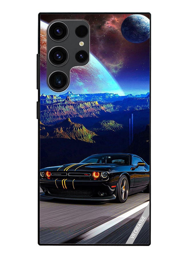 VR CREATIVE Protective Case Cover For Samsung Galaxy S23 Ultra 5G Car Design Multicolour - Image 1