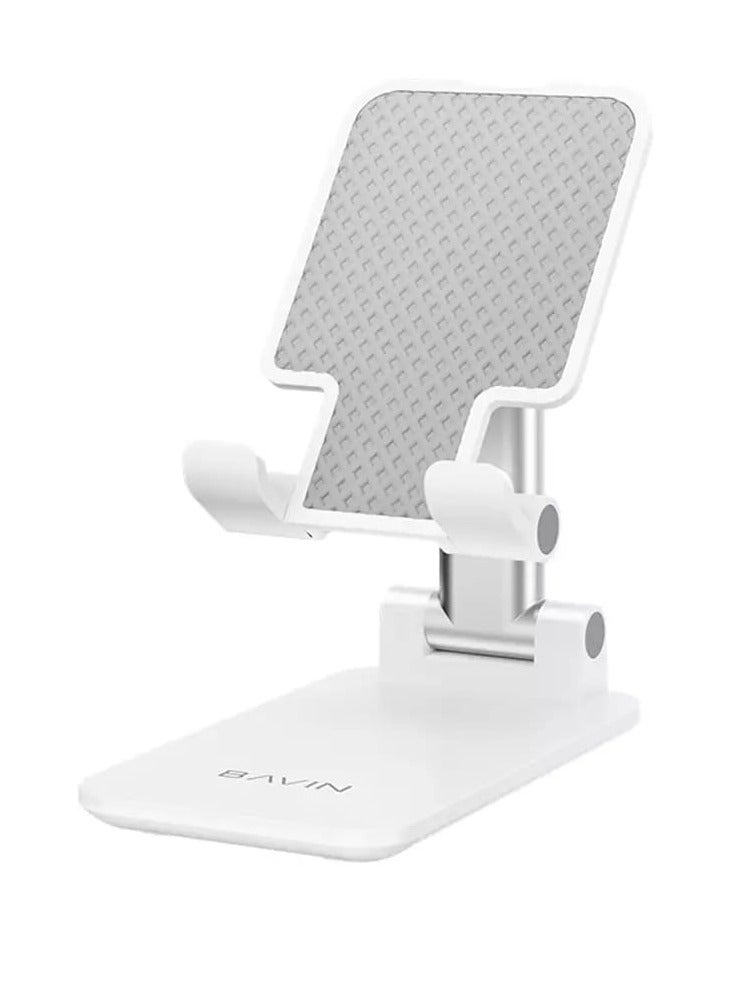 Bavin PS19 Foldable Mobile Phone Holder Aluminum Alloy Adjustable Desktop Phone Stand - Image 2