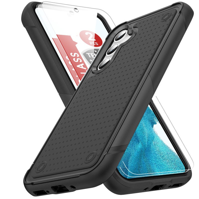 Shockproof PC+TPU Phone Case for Samsung Galaxy A54 S25 Ultra S25 Plus, Slim Anti-Scratch Protective Cover - Image 1