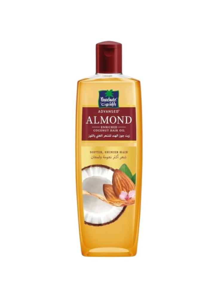 Hair Oil With Coconut Oil And Almond Oil Enhances Shine And Softness 200ml