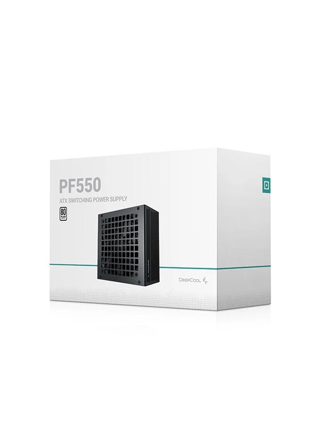 DEEPCOOL PF550 80 PLUS Standard Power Supply, 550W Stable Output, High Efficiency, Low-Noise Cooling, Reliable Performance, and Affordable PSU for Gaming and Workstation PC Builds  - Image 5