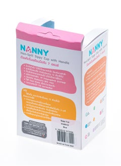 Generic Nanny non-spill sippy cup with handle blue  - Image 2