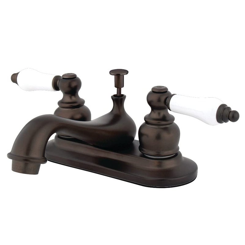 Kingston Brass KB605B Victorian Centerset Lavatory Faucet Retail PopUp 4 Oil Rubbed Bronze - Image 2