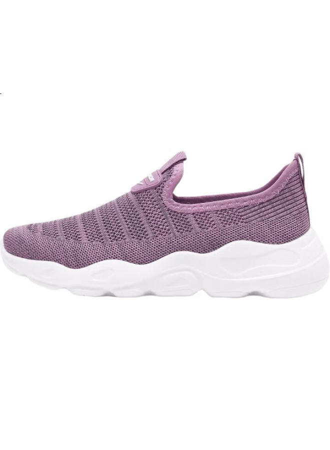Warrior Huili Slip-On Shoes For Men And Women, Sports Shoes, Summer Style Dad Shoes, Mesh Casual Shoes, Mom Shoes, 0351 Bean Paste Color, Size 38 - Image 1