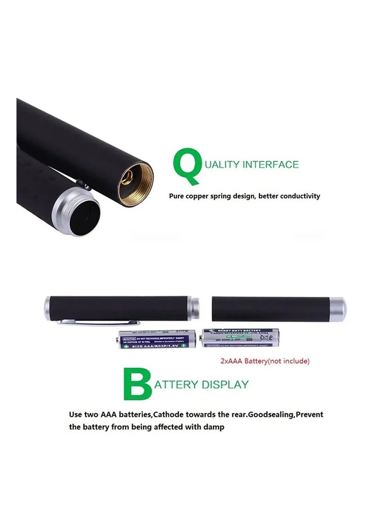 YUNSYE High Power Lazer Pointer, LaserToys Pointer Interactive Toys for Indoor Cats and Dogs, Pet Cat Catch Single Interactive Exercise Cat Training Tool with USB Rechargable  - Image 4
