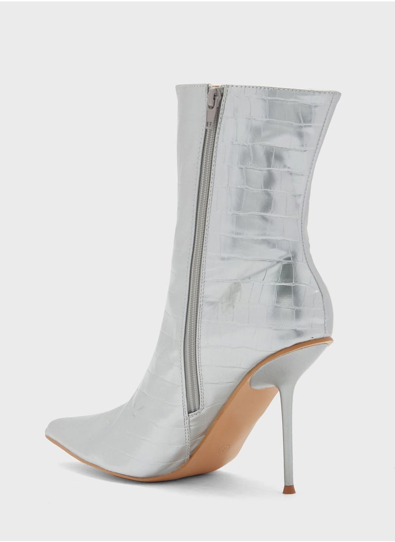 PUBLIC DESIRE Refined Ankle Boots  - Image 3