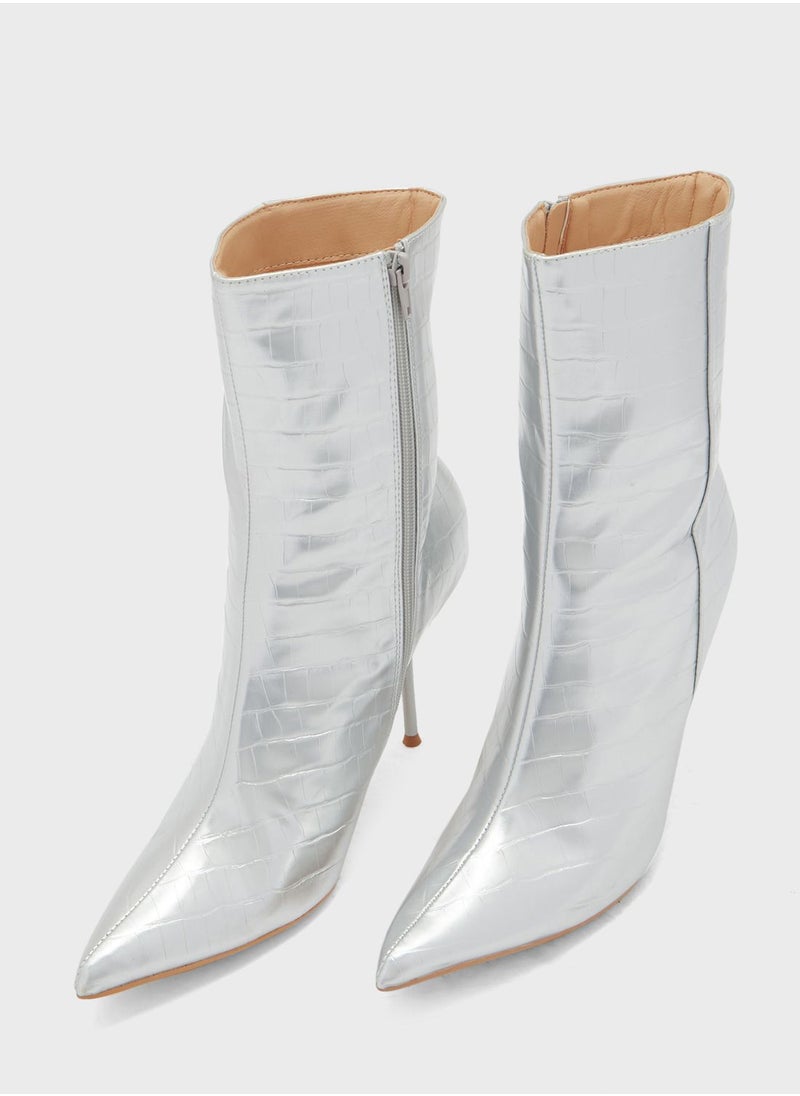 PUBLIC DESIRE Refined Ankle Boots  - Image 4