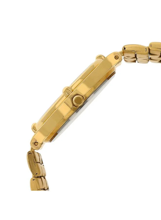 TITAN Men Analog Display Watch With Gold Sheet Metal Strap - 1107YM07