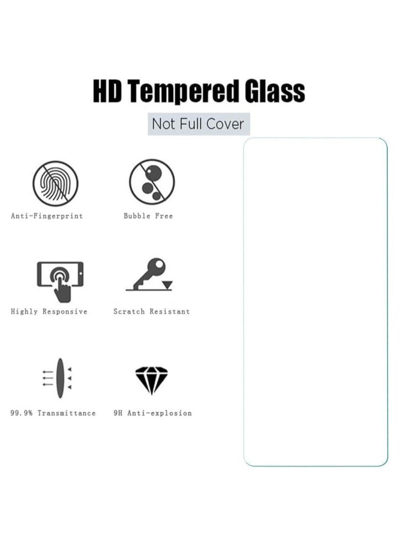 General Tempered Glass Compatible with Tecno Pova 5 Pro 5G Screen Protector, [3 Pack] 9H Hardness Anti-Scratch Case Friendly Shatterproof Shockproof Oilproof  - Image 2