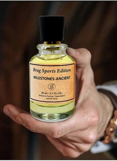 B BRAG B BRAG Brag Sport Edition MILESTONE ANCIENT Eau de Perfume 50ml Perfect for Any Occasion Best Long Lasting Arabic perfumes Luxury Unisex Perfumes  - Image 3